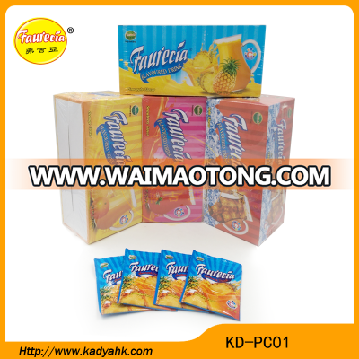 Instant soft fruit flavor drink powder