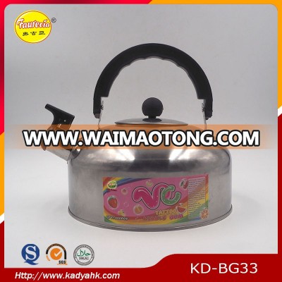 Stainless  Kettle with VC Tattoo Bubble Gum