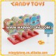 Wholesale cheap price plastic ball game toy candy for playing