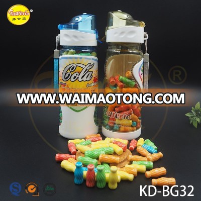 Mlxed Color Small Cola Bubble Gum Wlth Water Bottle Jar